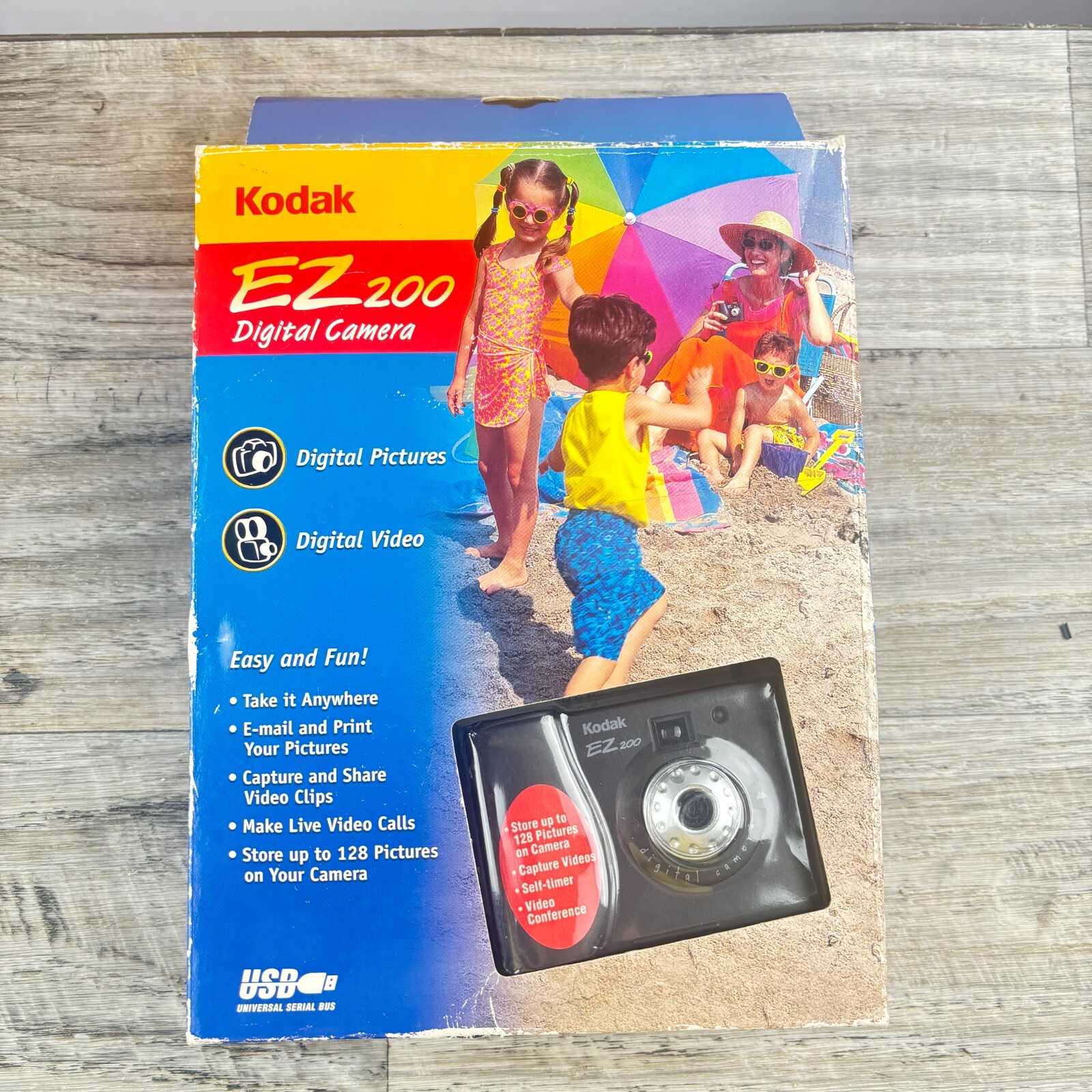 Kodak EZ200 Digital Camera Pictures Video New Open Box eBay