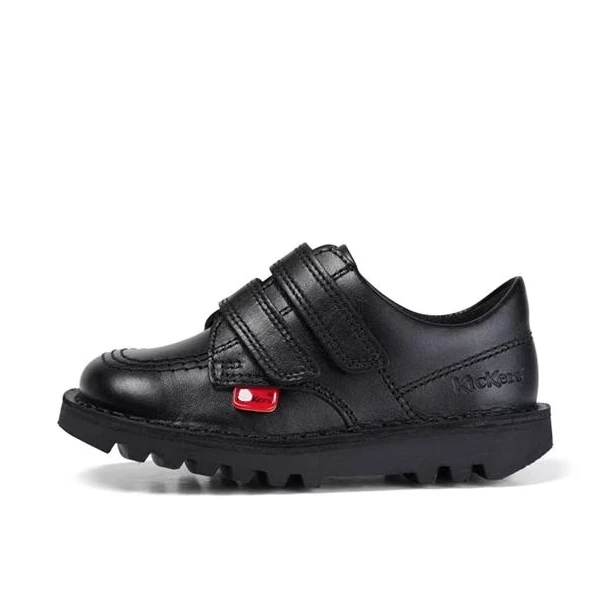 KICKERS Strap Infants Shoes Black Size EU 34 REFSSS142