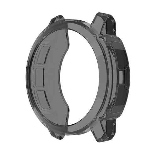 StrapsCo TPU Protective Clear Black Case Frame Protector for Garmin Instinct 2 - 第 2/3 張圖片