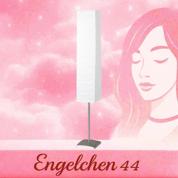 Standleuchte Stehlampe Reispapier Papier Lampe Leuchte Weiß E14 Brilliant Nerva-image
