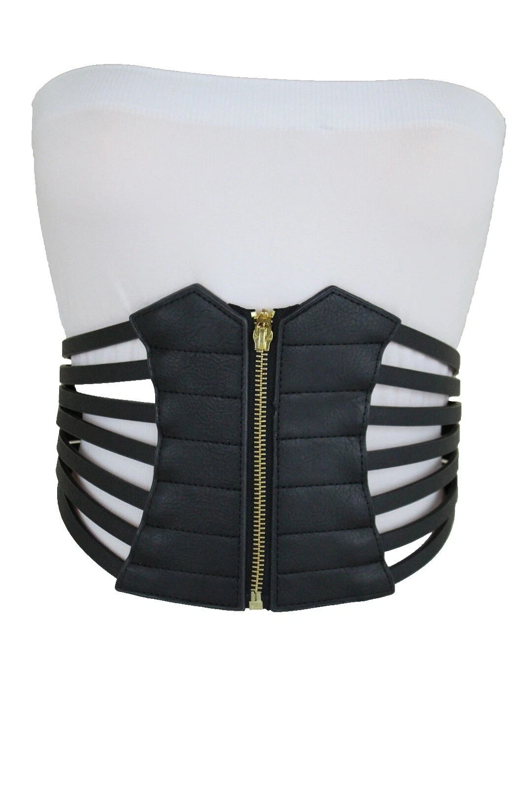 Corsé Cinturón Cinturones Elástico Negro para Mujeres