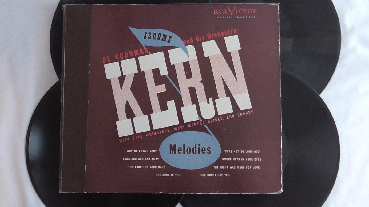 Al Goodman - 78rpm set - “Jerome Kern Melodies” - RCA Victor #P