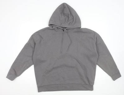Noisy May Damen Pullover Hoodie grau Liebhaber Grafik Größe M
