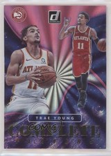 2021-22 Panini Donruss Complete Players Holo Pink Laser Trae Young #6 0a21