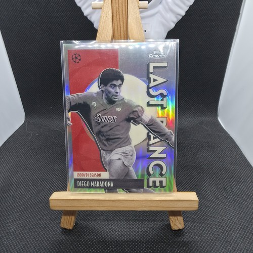 Topps Chrome Diego Maradona Last Dance Insert 1990/91 Napoli Soccer Card