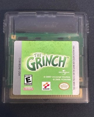 The Grinch GAME BOY Color Cartridge