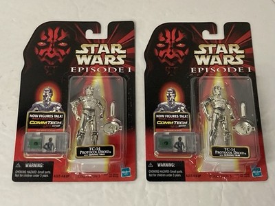 Star Wars Episode 1 Collection 3 TC-14 Protocol Droid Action Figure Hasbro 1999