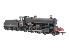 Dapol 4S-001-011, OO Gauge, 7800 Class 4-6-0 Loco 7821 'Ditcheat Manor' BR Black