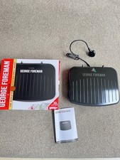 New George Foreman Medium Health Fit Grill 25810 Opened  Box