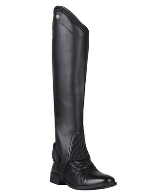 QHP Chaps Shimmer Adult schwarz Glitter 