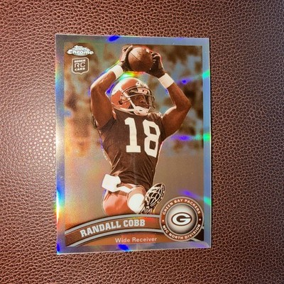 2011 Topps Chrome Randall Cobb SEPIA Refractor #93 #ed 34/99 Mint Perfect Center