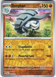 Donphan 049/091 Paldean Fates Reverse Holo Uncommon