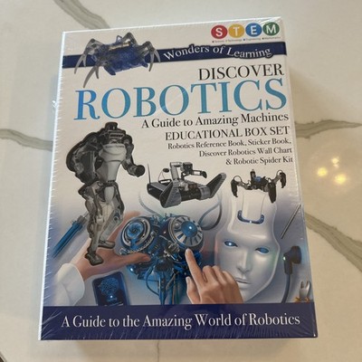 STEM Wonders of Learning: Discover Robotics - A Guide to Amazing Machines NEW