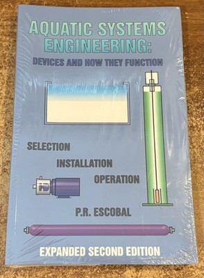 AQUATIC SYSTEMS ENGINEERING by PR ESCOBAL SC Book AQUARIUM MAINTENANCE New!
