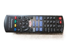 Panasonic Remote Control N2QAYB001206 Blu-Ray Disc IR6 Black