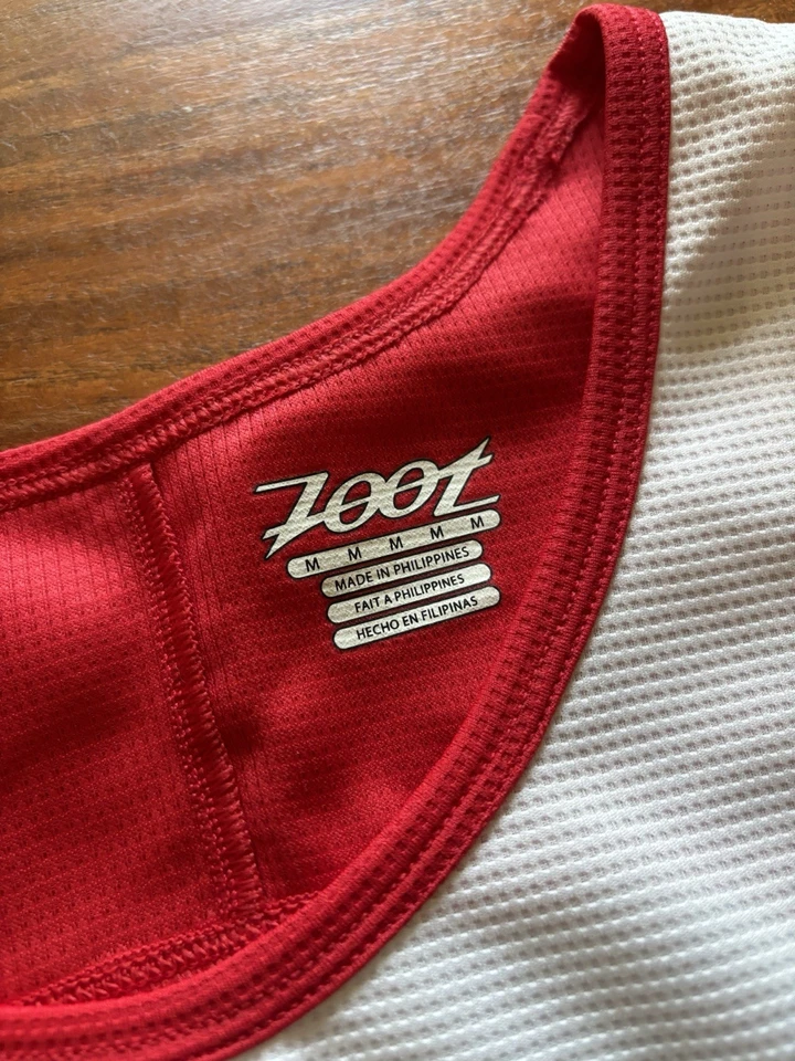 Camiseta sin mangas para correr Zoot para hombre (mediana) Foto 3 de 4