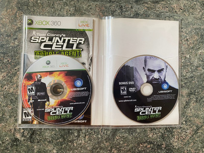 Tom Clancys Splinter Cell Double Agent Limited Collectors Edition Xbox 360 Read!