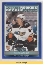 2021-22 Upper Deck Series 2 O-Pee-Chee Update Blue Border Simon Benoit READ z6b