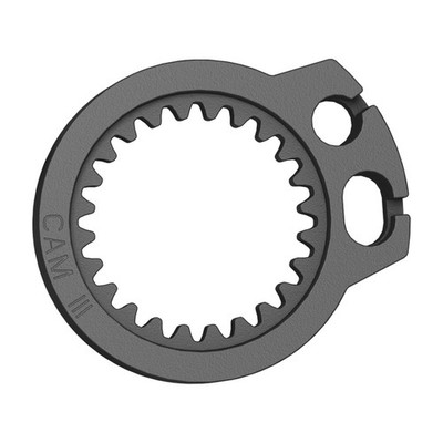 SCOTT Motorrad Griffanschlag Lock On Cam III (PAK-10) Honda Schwarz Einheitgröße