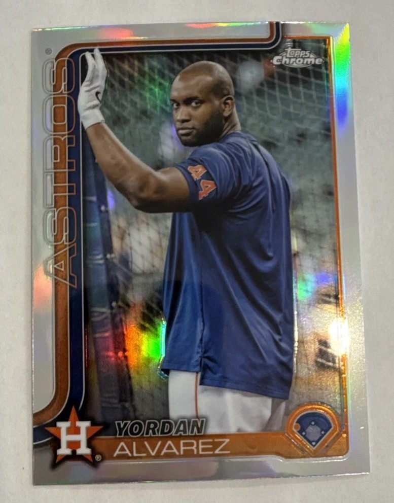 2025 Topps Chrome - Image Variation Yordan Alvarez #267