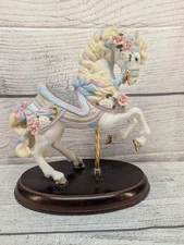 Lenox Carousel Circus Horse Figurine Vintage Porcelain Merry Go Round Equestrian