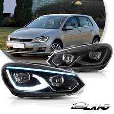 Faros proyectores halógenos para Volkswagen VW Golf 6 MK6 2010-2014 Jetta Wagon