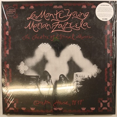 LA MONTE YOUNG  - DREAM HOUSE 78'17'' - 2016 BELGIUM VINYL LP ALBUM REISSUE EX/EX