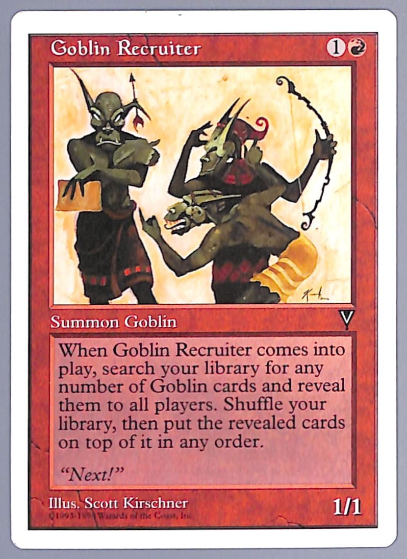 Goblin Recruiter - 14 - Anthologies (ATH) MTG