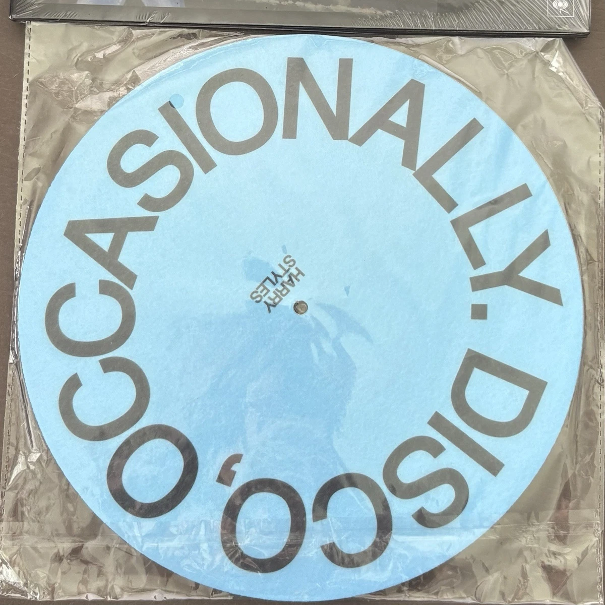 Harry Styles Kiss All the Time exclusive pop blue vinyl + blue/pink slip mat New