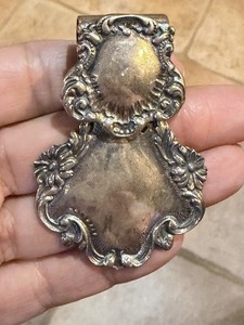 T Foree Sterling Silver Pendant 26 Grams