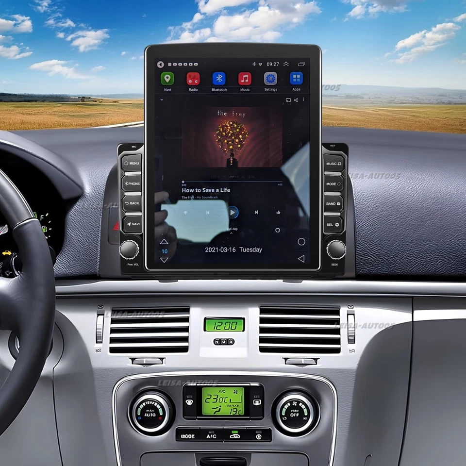 9.7" CarPlay For Hyundai Sonata 1999-2005 Android 13 Car Radio GPS Navi WIFI - Image 2 of 4