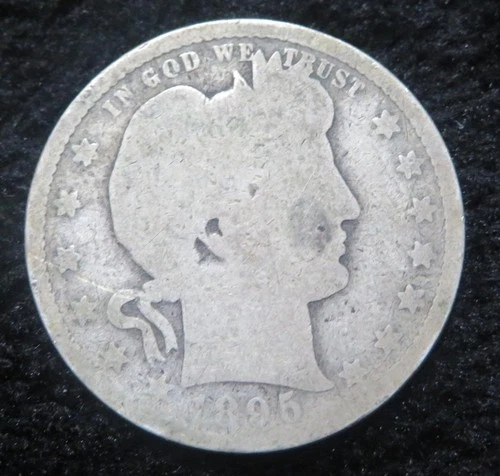 1895-S Barber Quarter * Well Circulated * Place Holder * 5403