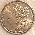 1883 O Morgan gorgeous coin borderline on AU/BU lots of luster free ship Sigma++