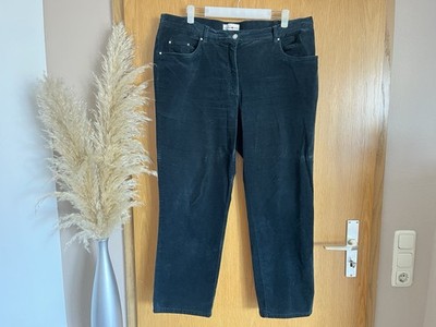 Helena Vera Damen Cordhose Gr. 24 Kurzgröße 48 50 Dunkelgrün Stretch Regular Fit