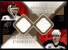 2007-08 SPx Winning Combos Martin Brodeur/Patrik Elias New Jersey Devils #WC-BE