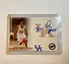 2005-06 Press Pass Kelenna Azubuike Kentucky Wildcats Autograph #2 Basketball