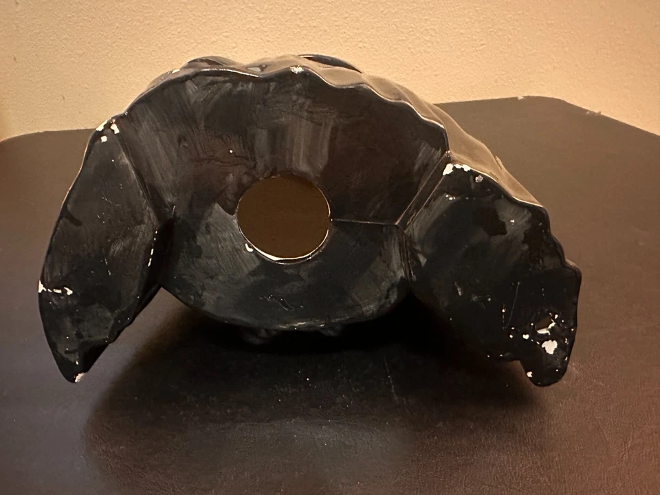 Vintage 1977 Star Wars Darth Vader 12" Ceramic Bust Figurine Red Details - Image 4 of 4