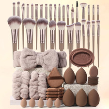 Professional Comfort Makeup Tool Set, 54Pcs/Set Brush  Today Sponge  Powder Pu