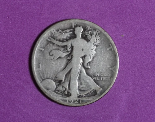 1921- Walking Liberty Half Dollar #P34014