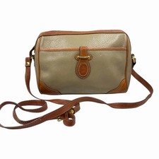 VTG 80s 90s LIZ CLAIBORNE LEATHER CROSSBODY PURSE PREPPY CLASSIC OLD MONEY READ