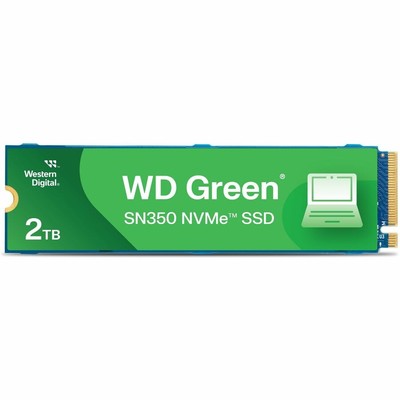 WD Green SN350 WDS200T3G0C 2TB Solid State Drive M.2 2280 Internal PCI Express
