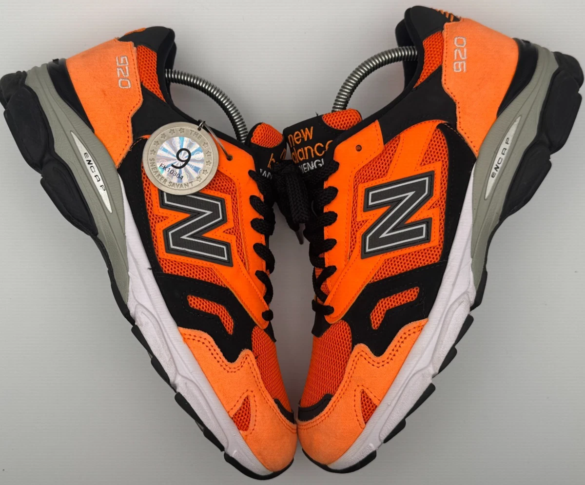 New Balance 920 Made In England Orange Black for Sale