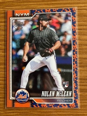 2026 Topps Series 1 - Nolan McLean #214 Team Color Border (RC) for
