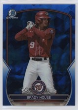 2023 Bowman Chrome Draft Sapphire Edition Brady House #BDC-77 1dl2
