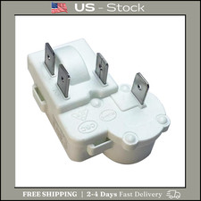 Refrigerator Freezer Compressor PTC Starter Relay 4 Pins over Load Protector