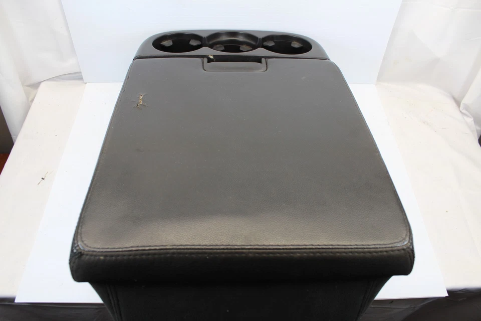 Chevy Silverado GMC Sierra 2007-2013 asiento de salto consola central reposabrazos negro OEM Foto 2 de 4