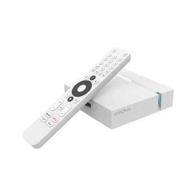 STRONG Leap S3 V2 + 4K Google TV Streaming Box, Weiß