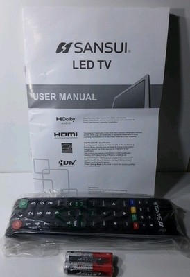 Authentic Sansui Replacement Remote Control  LED TV