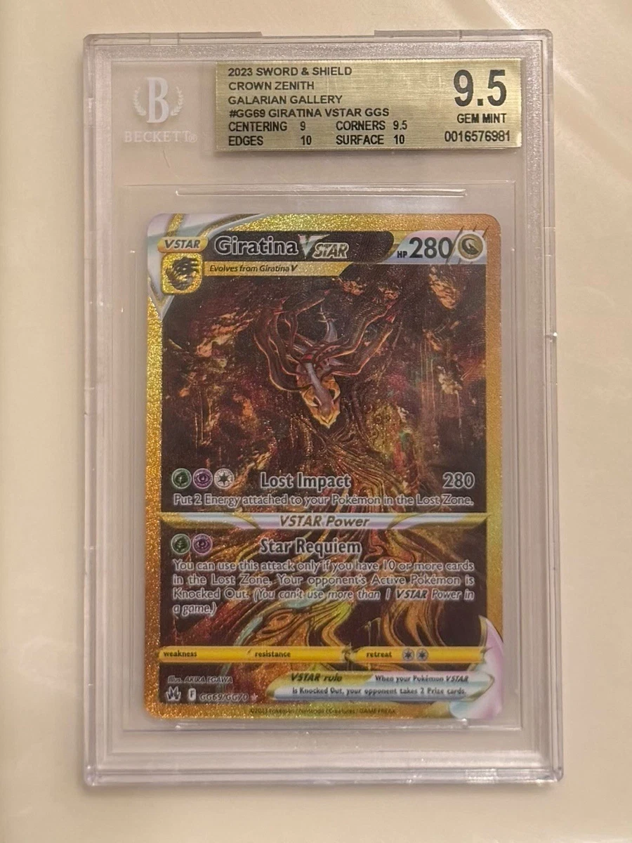 Pokémon TCG Beckett Grading Services (BGS) 9.5 Graded Secret Rare