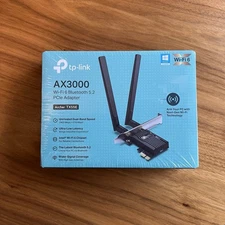 TP-Link AX3000 Wi-Fi 6 Bluetooth 5.2 PCIe Adapter